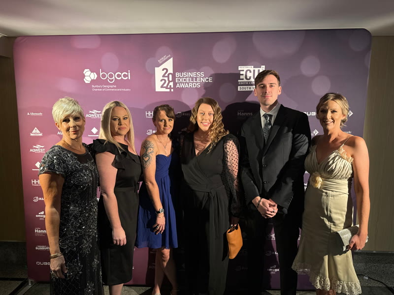 Enhanced Cleaning team at the 2024 BGCCI Business Excellence Awards