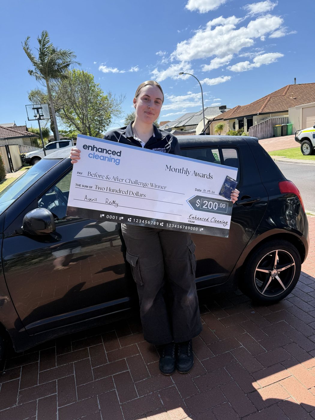 Averil - Before & After Challenge winner, August 2026
