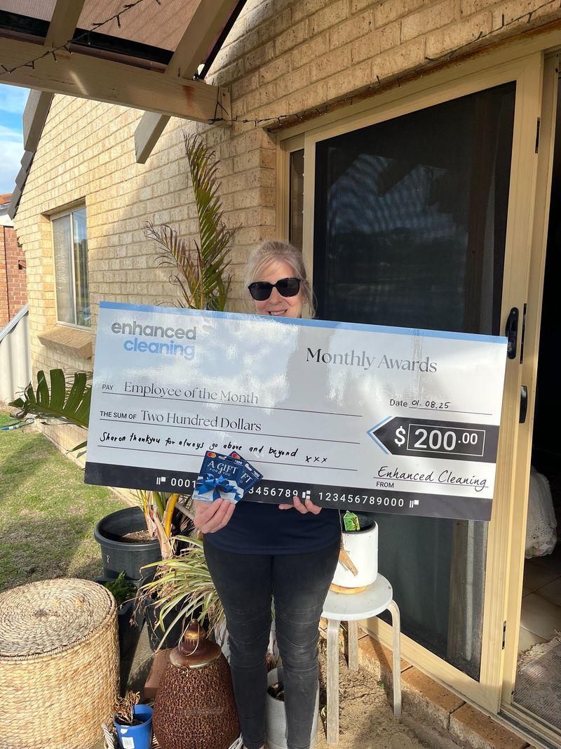 Sharon — Employee of the Month July 2025